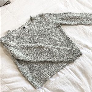 Crop Crewneck Sweater